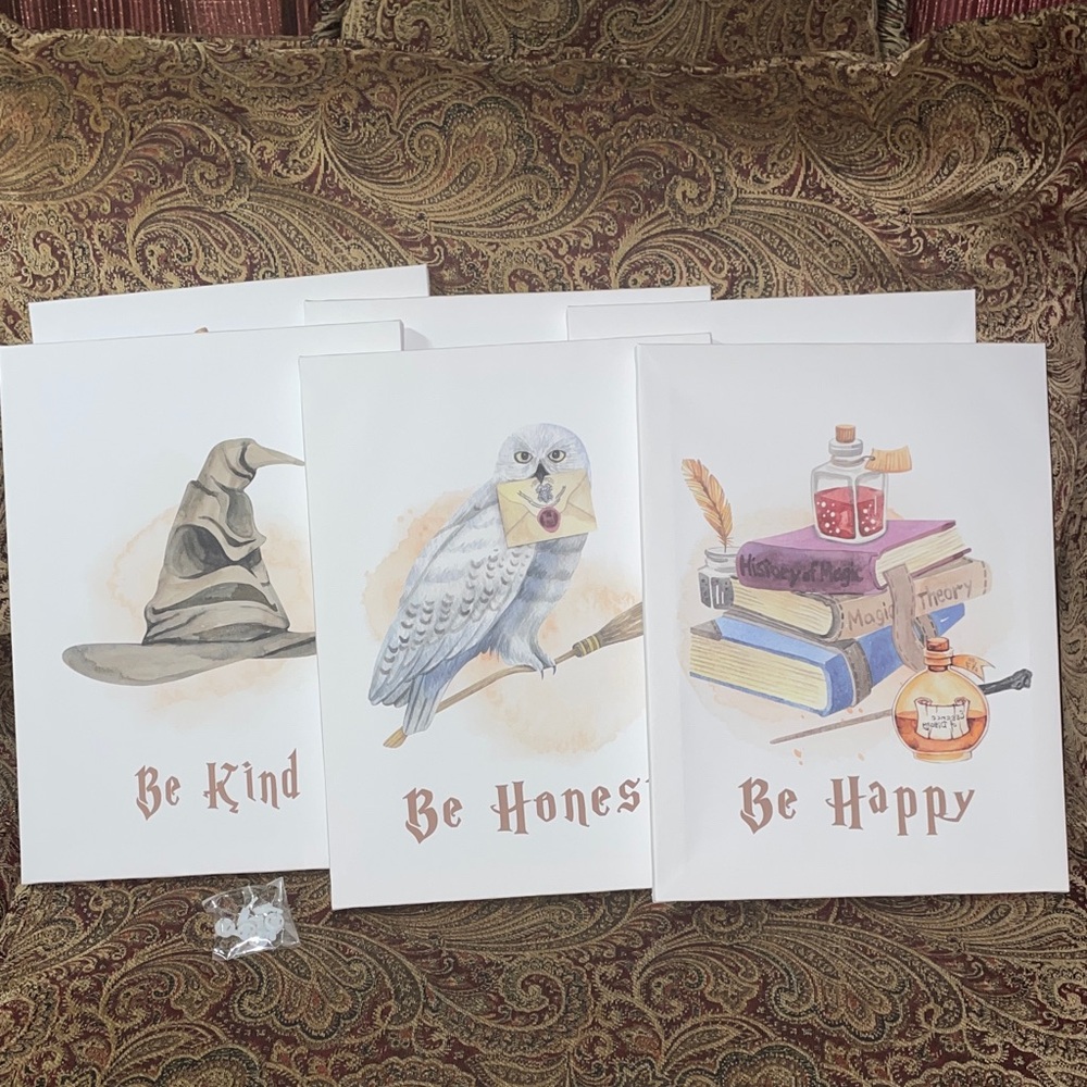 Be Kind, Be Honest, Be Happy Art Prints